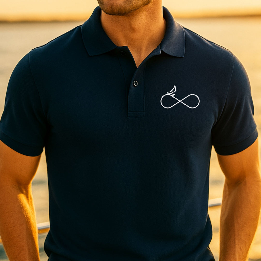 Endless Sailing stick - Unisex Premium Bio Poloshirt