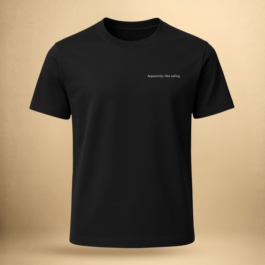 Blijkbaar hou ik van zeilen - Unisex Premium Biologisch Shirt