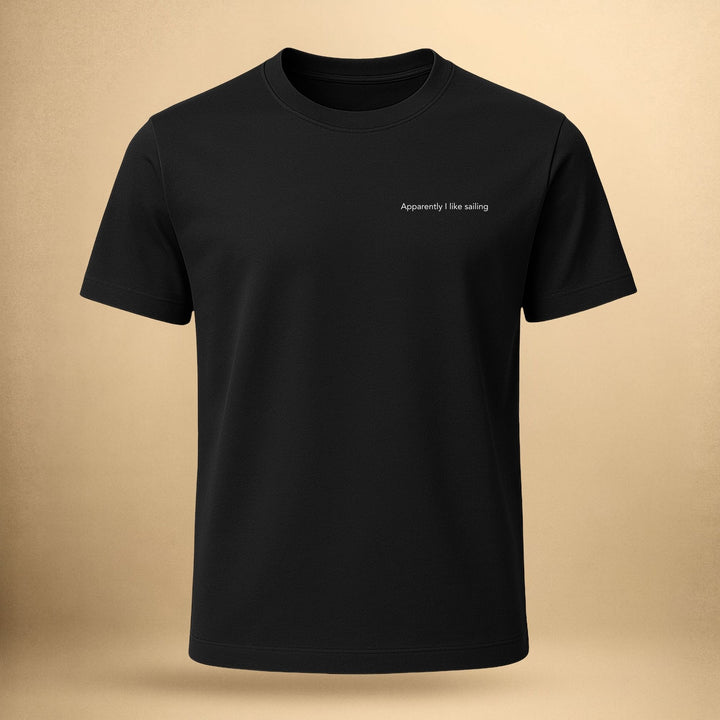 Blijkbaar hou ik van zeilen - Unisex Premium Biologisch Shirt