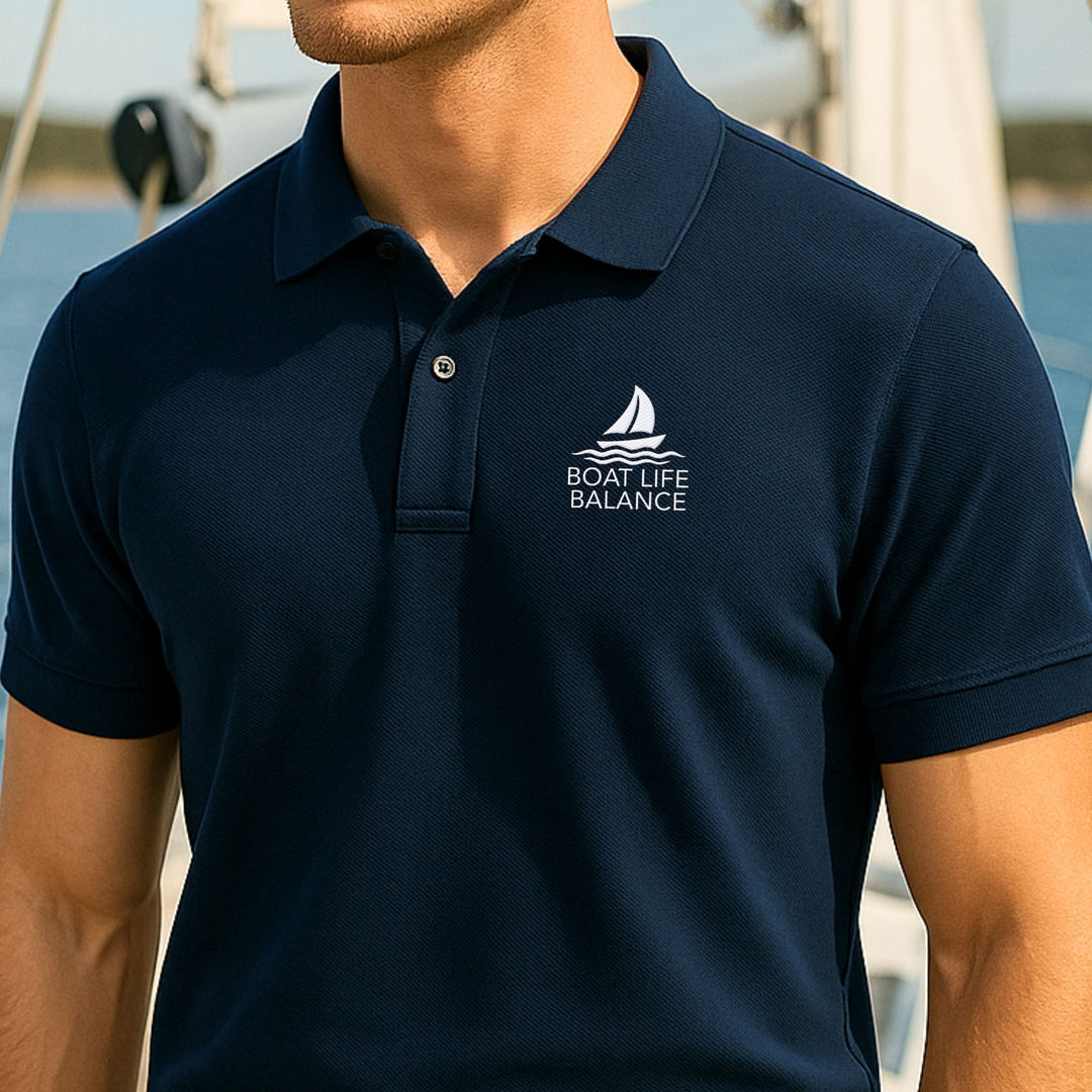 Boot Leven Balans – Unisex Premium Biologische Polo