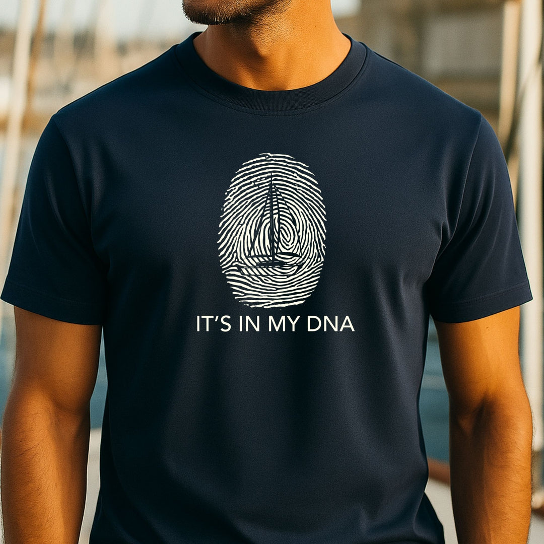 Het zit in mijn DNA – Unisex Premium Bio Shirt