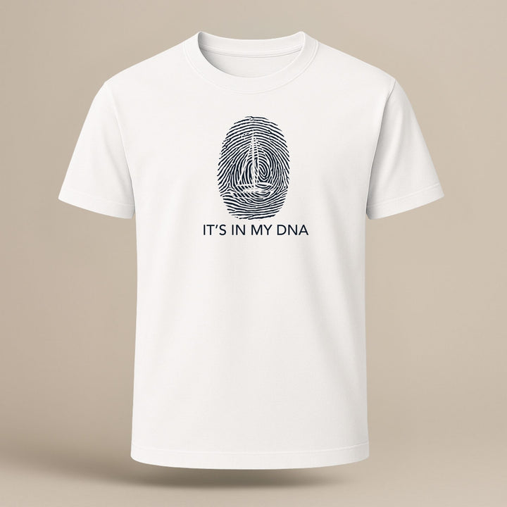 Het zit in mijn DNA – Unisex Premium Bio Shirt