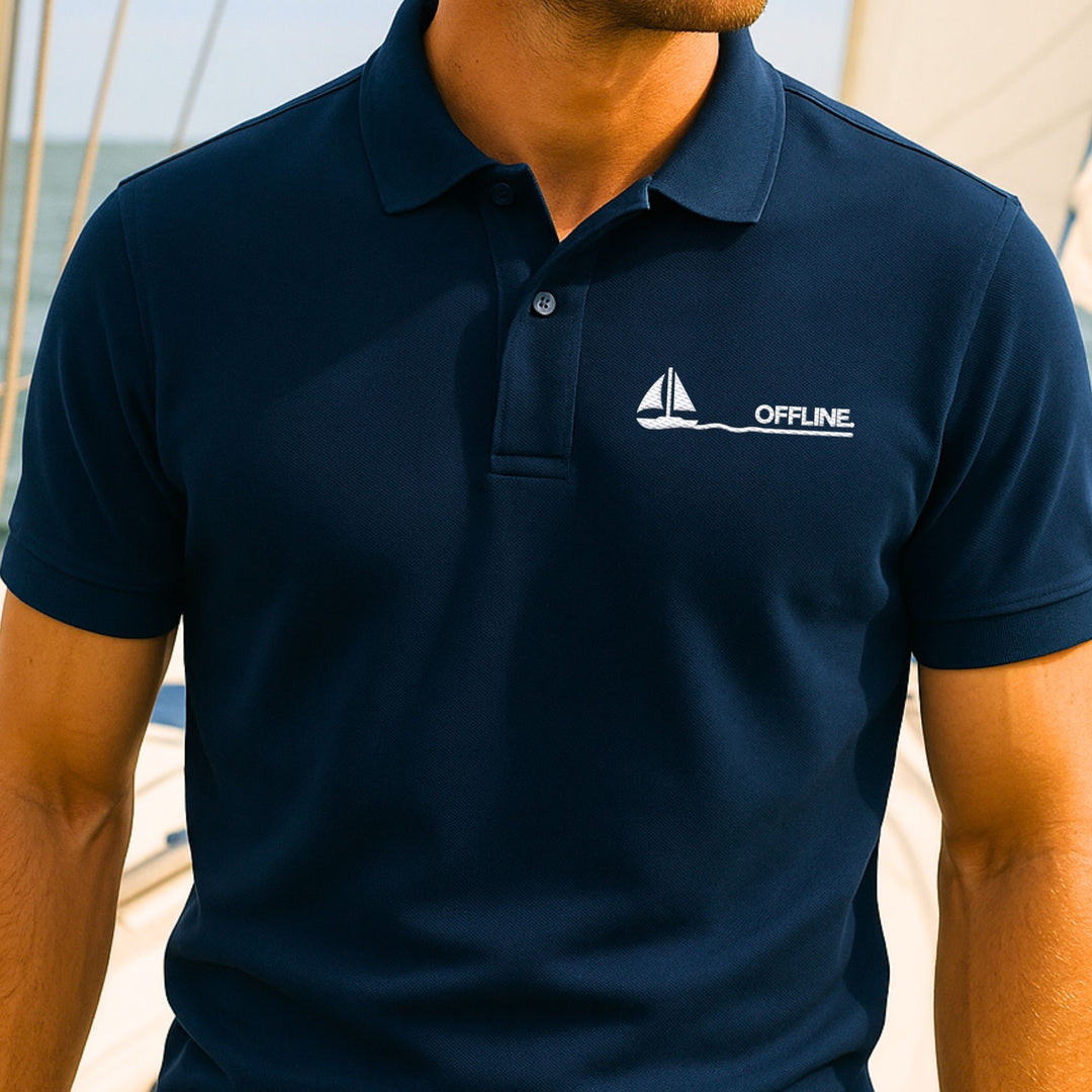 Offline – Unisex Bio-Piqué Polo