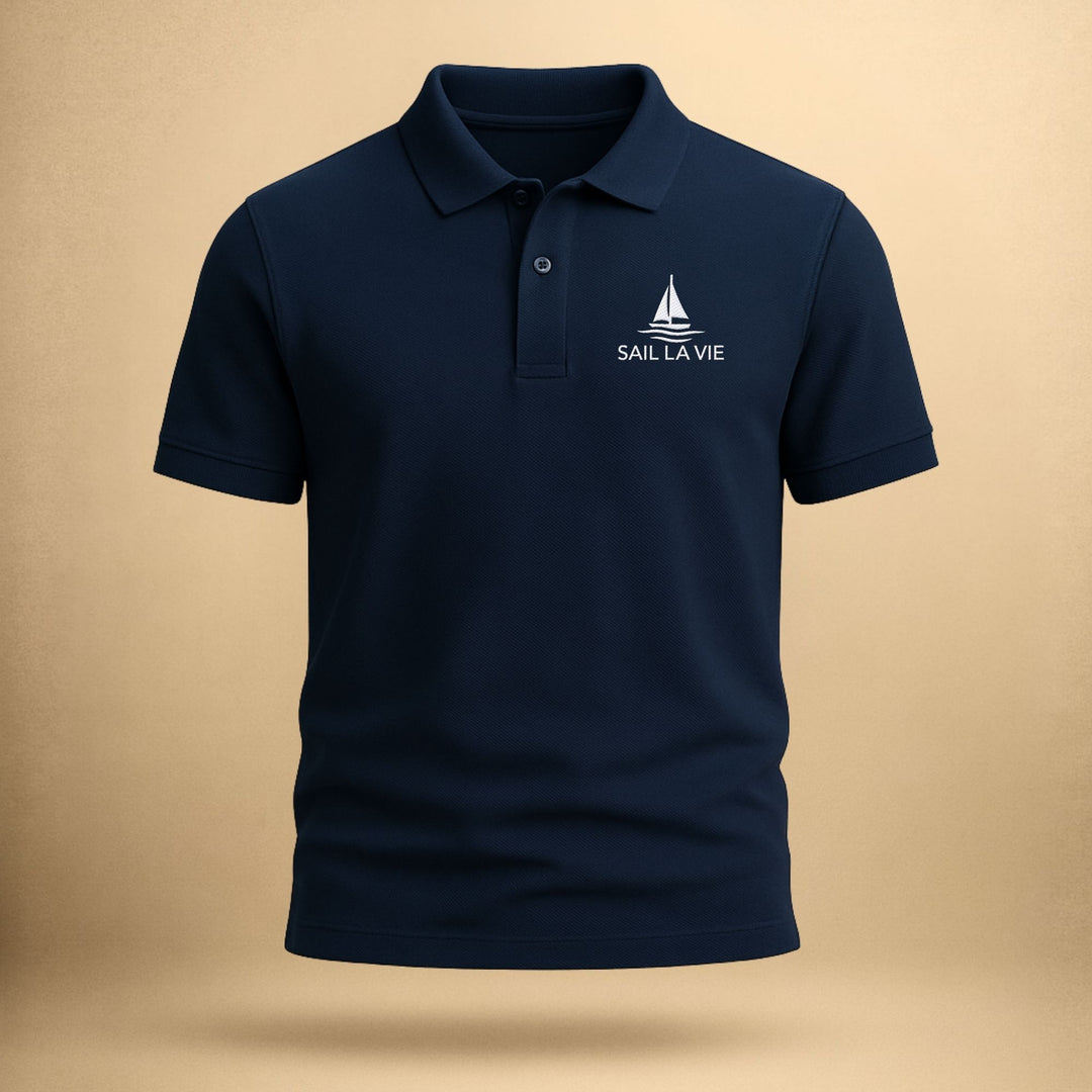 Sail La Vie – Unisex Premium Biologische Polo