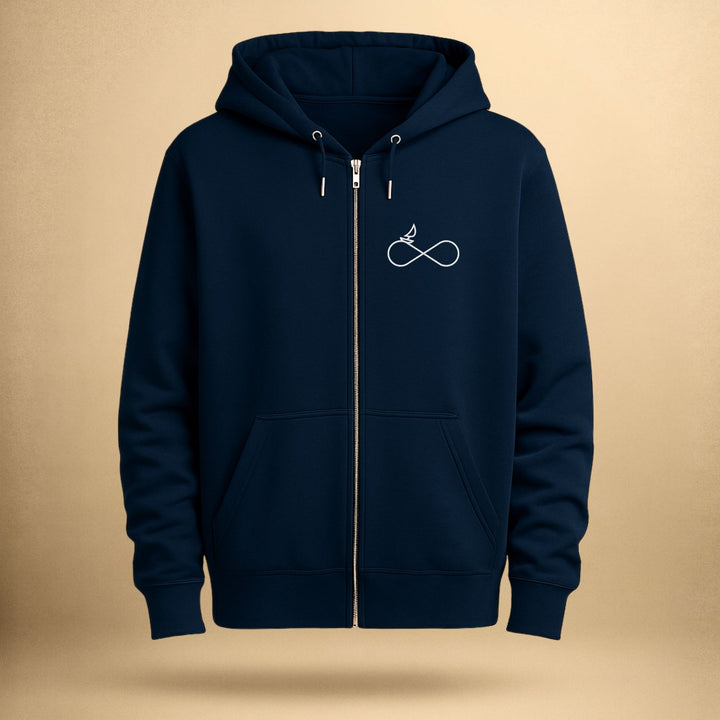 Endless Sailing stick - Unisex Bio Zip Hoodie