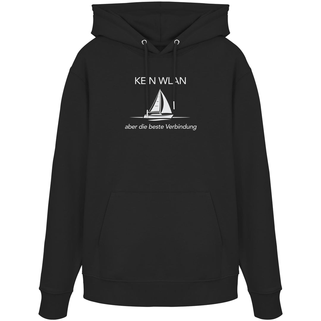 Geen wifi maar de beste verbinding - Organic Hoodie