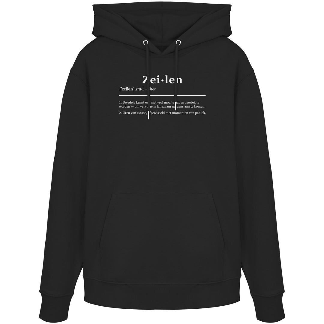 Zeilen Definitie - Organic Hoodie
